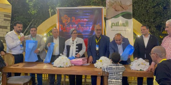 العربي الأوروبي يشارك في احتفالية يوم اليتيم بمصر بالتعاون مع جمعية ابناء منوف الخيرية